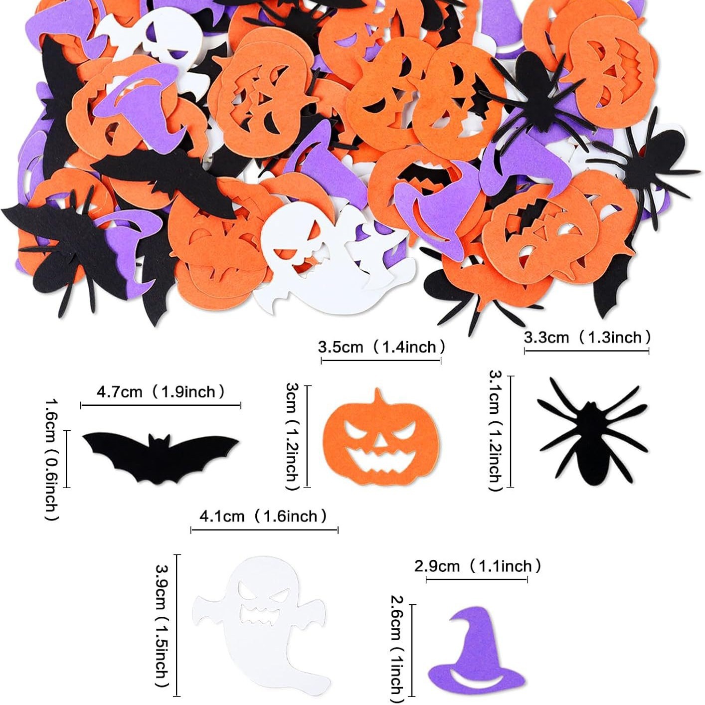 Halloween Party Decorations Co - Papercraft Supply Confetti ulasan dan harga