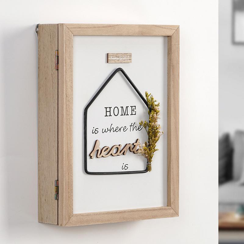 Key Holder Wall Mount Key Box  - Flower Wall Panel ulasan dan harga