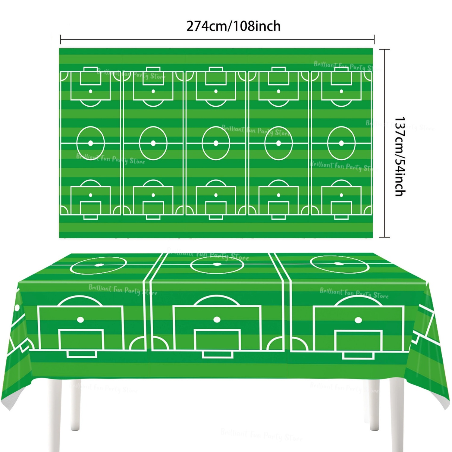 Soccer Basketball Theme Tablec - Table Cloth Disposable ulasan dan harga