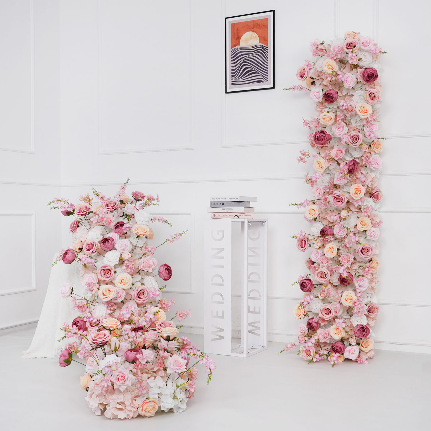 Uflower Luxury Artificial Flow - Flower Wall Panel ulasan dan harga