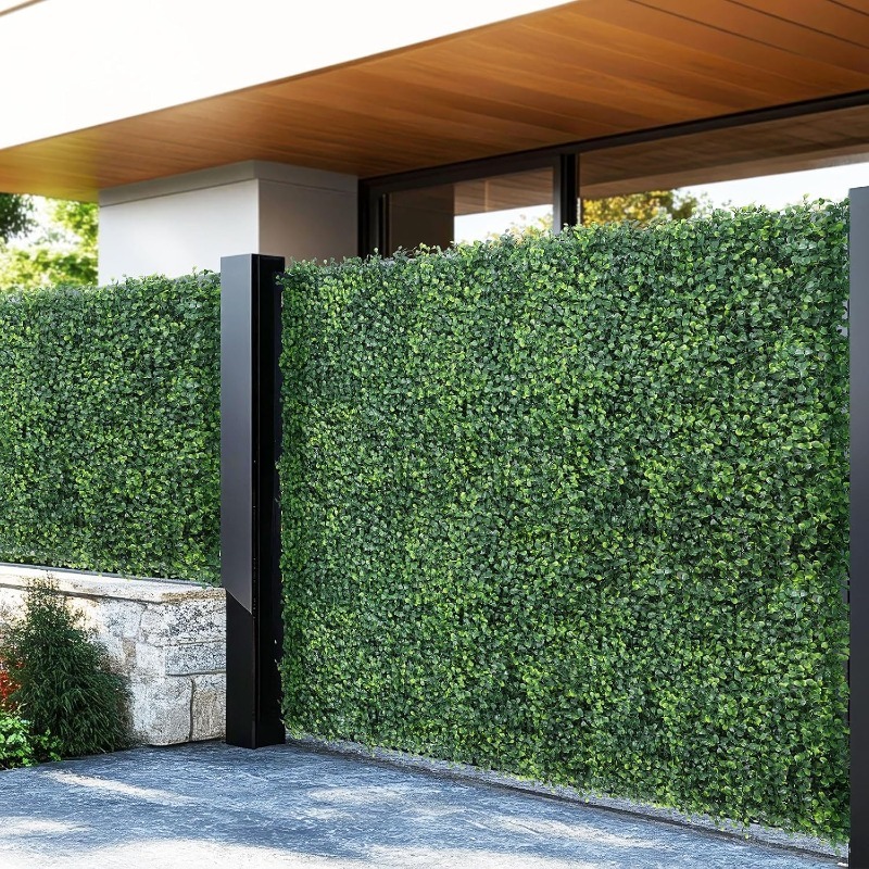 1/3/6Pcs Artificial Plants Gra - Flower Wall Panel ulasan dan harga