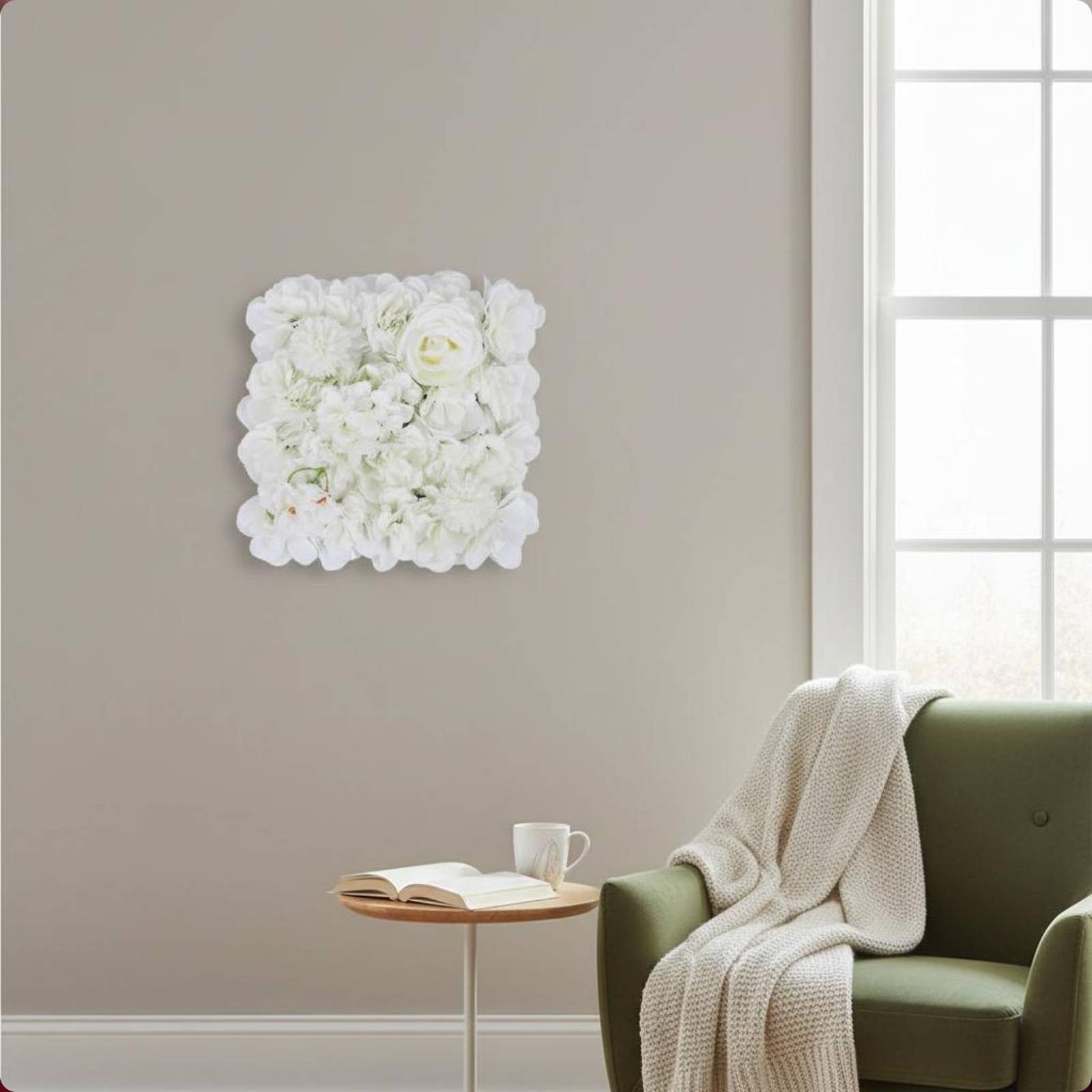 Artificial Blossom Wall Panel  - Flower Wall Panel ulasan dan harga