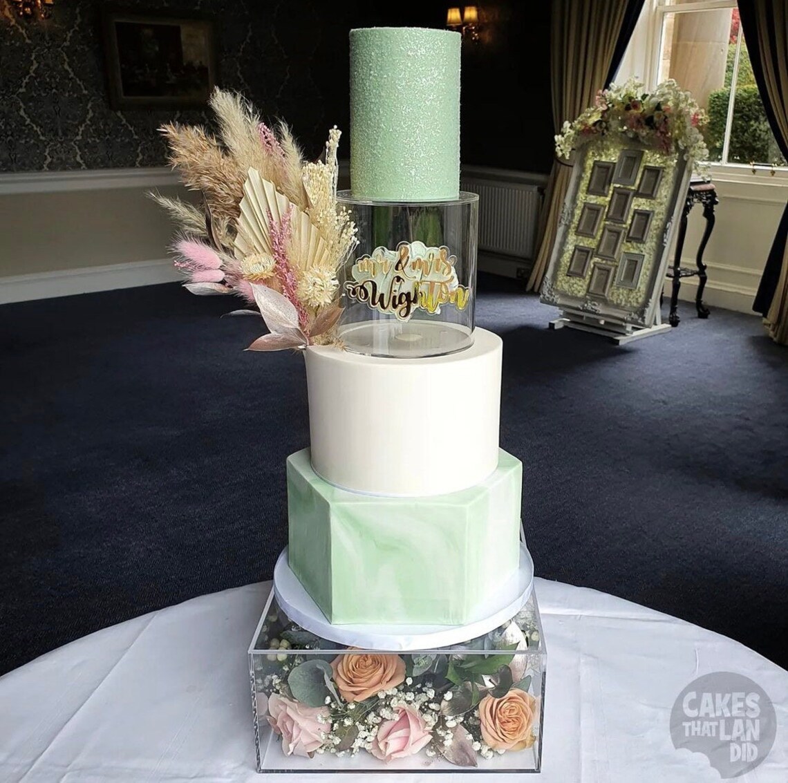 Round Clear Acrylic Wedding Ca - Cupcake Stand Tier ulasan dan harga