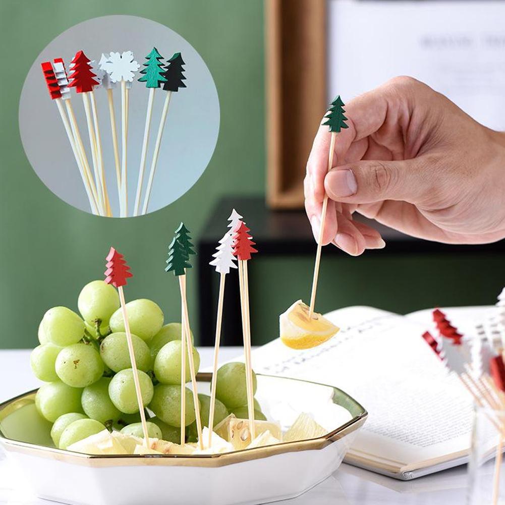 50Pcs Christmas Cocktail Picks - Centerpiece Stick ulasan dan harga