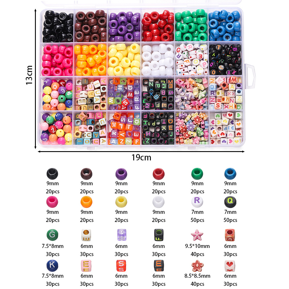 1 Box Colorful Acrylic Pony Be - Event Suppliers ulasan dan harga